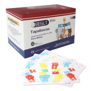 Tapabocas Niños Begut Kids X 50Und