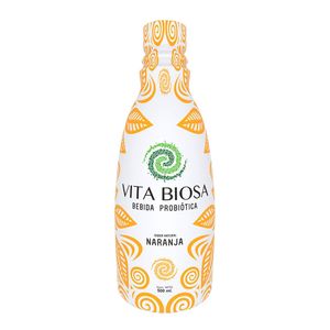 Bebida Probiótica Vita Biosa Sabor Naranja X 500ml