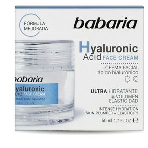 Crema Facial Babaria Acido Hialuronico X 50Ml