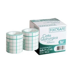 Cinta Quirurgica Fixosafe Adhesiva X 5cm X 2m