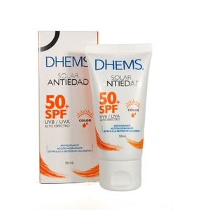 Protector Solar Dhems Antiedad Color Spf50 X 50Ml