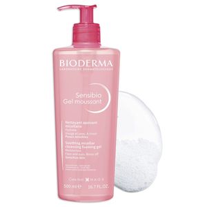 Gel Limpiador Para Piel Normal A Sensible Bioderma Sensibio Gel Moussant X 500ml