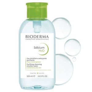 Agua Micelar Limpiadora Para Piel Mixta A Grasa Bioderma Sébium H2O X 500ml