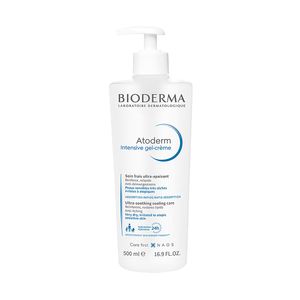 Gel Crema Ligera Intensa Nutrición Para Piel Normal A Seca Bioderma Atoderm Intensive Gel Creme X 500ml