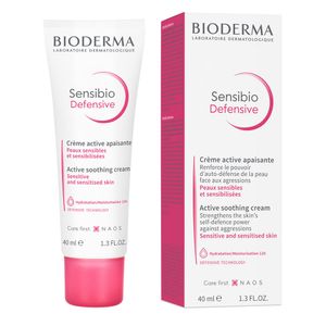 Crema Ligera Para Piel Sensible Y Sensibilizada Bioderma Sensibio Defensive X 40ml