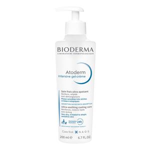 Gel Crema Ligera Intensa Nutrición Para Piel Normal A Seca Bioderma Atoderm Intensive Gel Creme X 200ml