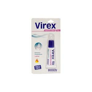 Virex Unguento Labial Tubo 10 Gr