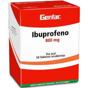 Genfar Ibuprofeno 800Mg
