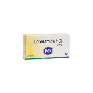 Loperamida Mk 2Mg Caja X 6 Tabletas