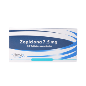 Zopiclona 7.5 Mg X 30 Tabletas