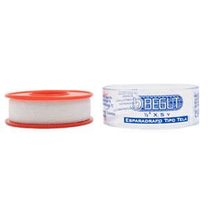 Esparadrapo Tela Begut 1/2 Pulgada X 5 Yardas Blanco X 1Und