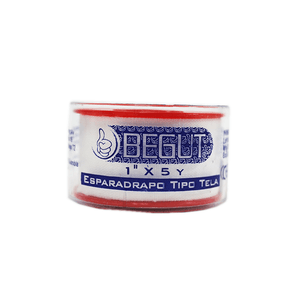 Esparadrapo Begut Tela 1"X5 Yarda Blanco X 1Und