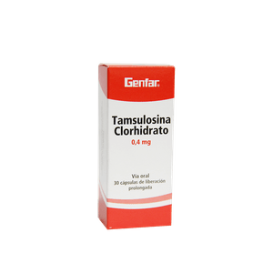 Tamsulosina 0.4Mg Caja X 30 Capsulas