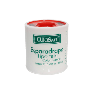 Esparadrapo Alfasafe Blanco 2"X 5 Yd