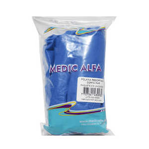 Polaina Resortada Medic Alfa Corta Par Talla Unica