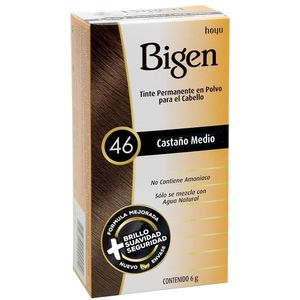 Tinte Bigen 46 Castaño Medio X 6G