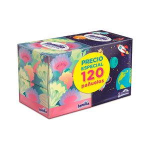 Oferta Pañuelos Familia Triple Hoja X 2 Cubos X 60Und