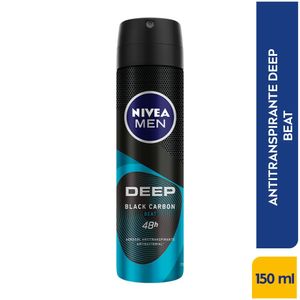 Desodorante Nivea Men Deep Black Carbon X 150Ml