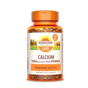 Calcium + Vitamina D3 1200Mg X 60 Capsulas