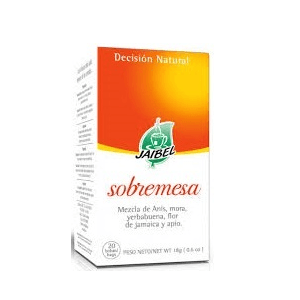 Aromatica Sobremesa Caja X 20 Bolsas.Jaibel