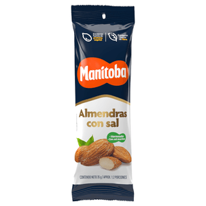 Almendras Manitoba Saladitas X 35g