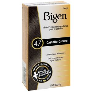 Tinte Bigen 47 Castaño Oscuro X 6G