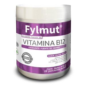 Vitamina B12 Fylmut sabor Frutos Rojos X450gr