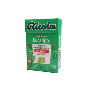 Caramelo Ricola Eucalipto Sin Azucar X 27.5G