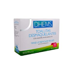 Toallas Desmaquillantes Dhems Rostro Y Ojos X 30Und