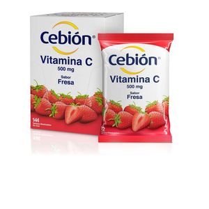 Cebión Vitamina C Sabor Fresa