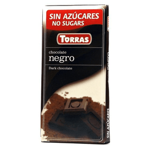 Tableta De Chocolate Negro X 75Gr Torras