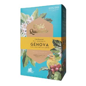 Cafe Molido Quindio Genova 100% Colombiano X 340gr