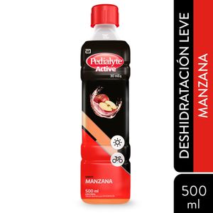 Pedialyte 30 Zinc Solucion Oral Manzana X 500Ml