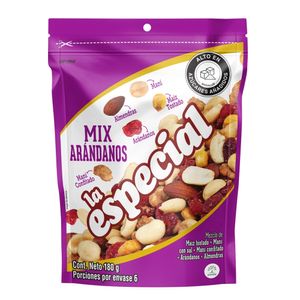 Pasabocas La Especial Mezcla Arándanos Doy Pack X 180g