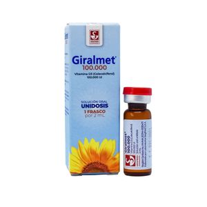 Giralmet Solucion Oral Vitamina D3 100000  X 2Ml