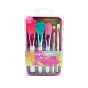 Set De Brochas Bys Keepsake Tin Frenzy 5 Piezas