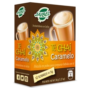 Te Chai Jaibel Latte Caramelo X 12 Sobres