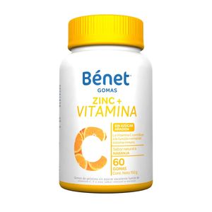 Gomas Benet Zinc + Vitamina C Sin Azucar X 60