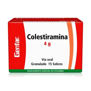 Colestiramina 4 Gr