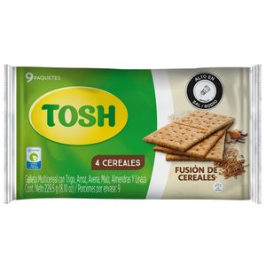 Galletas Tosh 4 Cereales X 230g