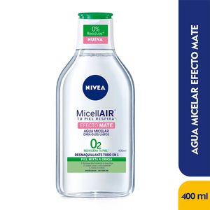 Agua Micellair Nivea Efecto Mate X 400Ml