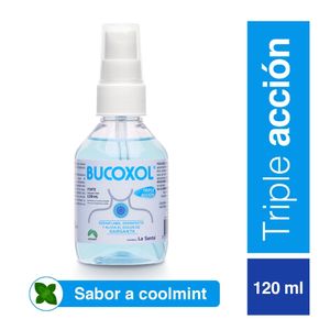 Bucoxol Spray Triple Accion Coolmint X 120Ml