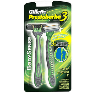 Maquina De Afeitar Gillette Prestobarba Body Sense X 2Und