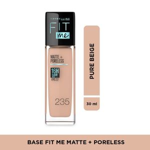 Base Líquida Maybelline Fit Me Matte Poreless  X 30Ml