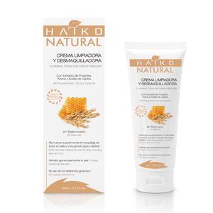 Crema Facial Haiko Natural Limpiadora Y Desmaquilladora X 80G