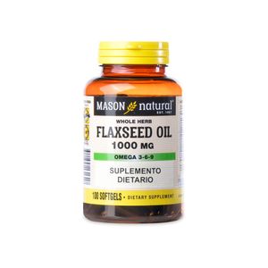 Omega 3 6 9 Flax Seed Oil 1000mg X 100 Sofgels
