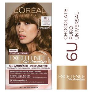 Tinte Excellence 6U Chocolate Puro Universal