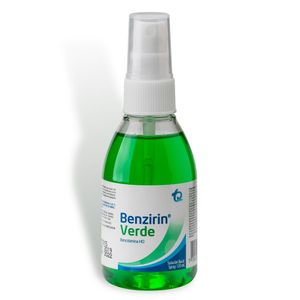 Solucion Bucal Benzirin Verde Spray X 120Ml