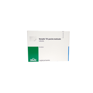 Versatis 5  Parches X700 Mg Caja X 5 Par