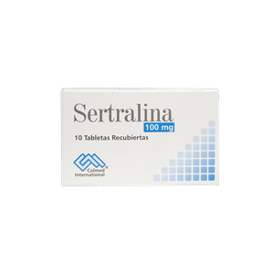 Sertralina 100Mg Caja X 10 Tabletas